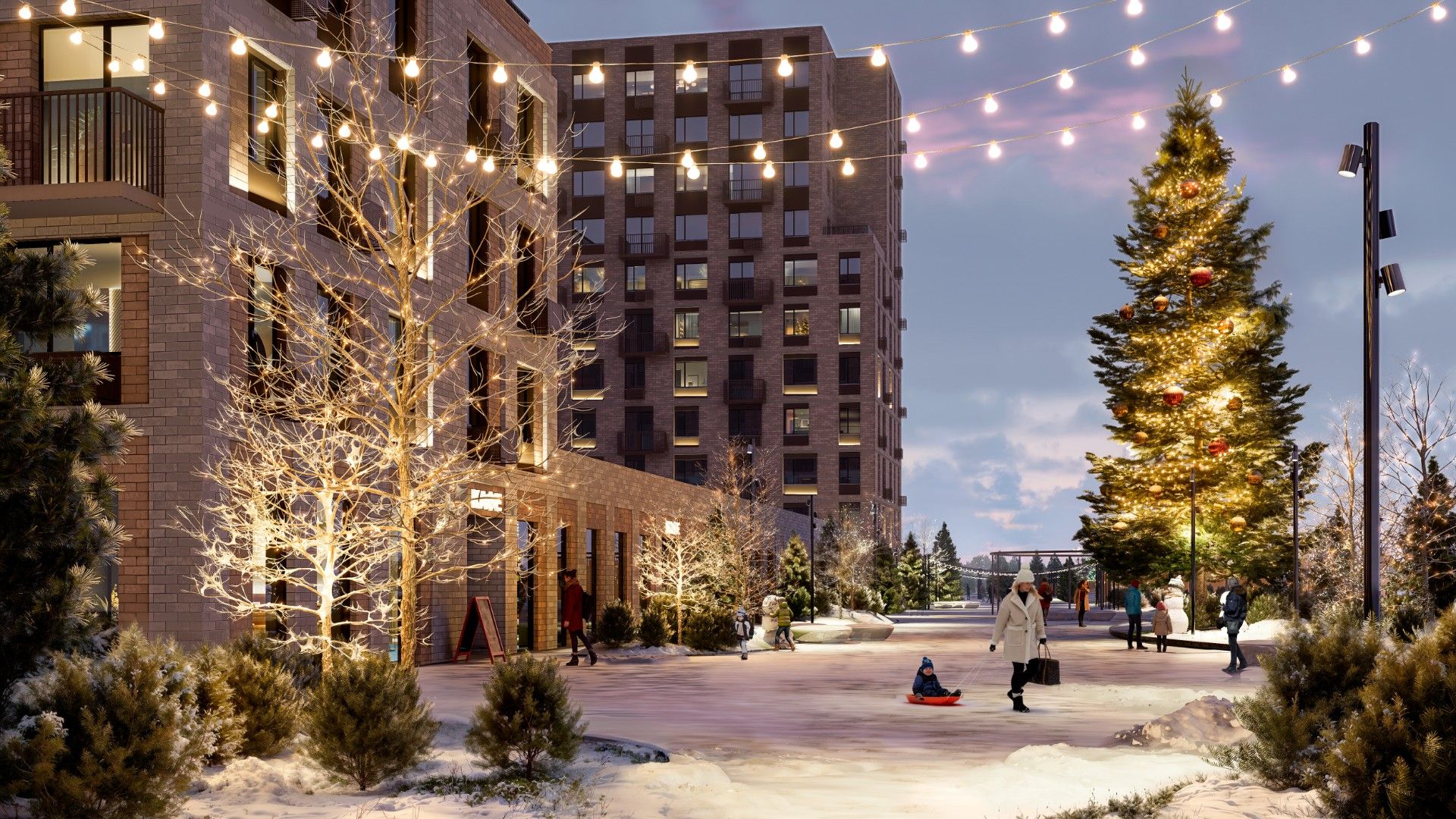 новостройки