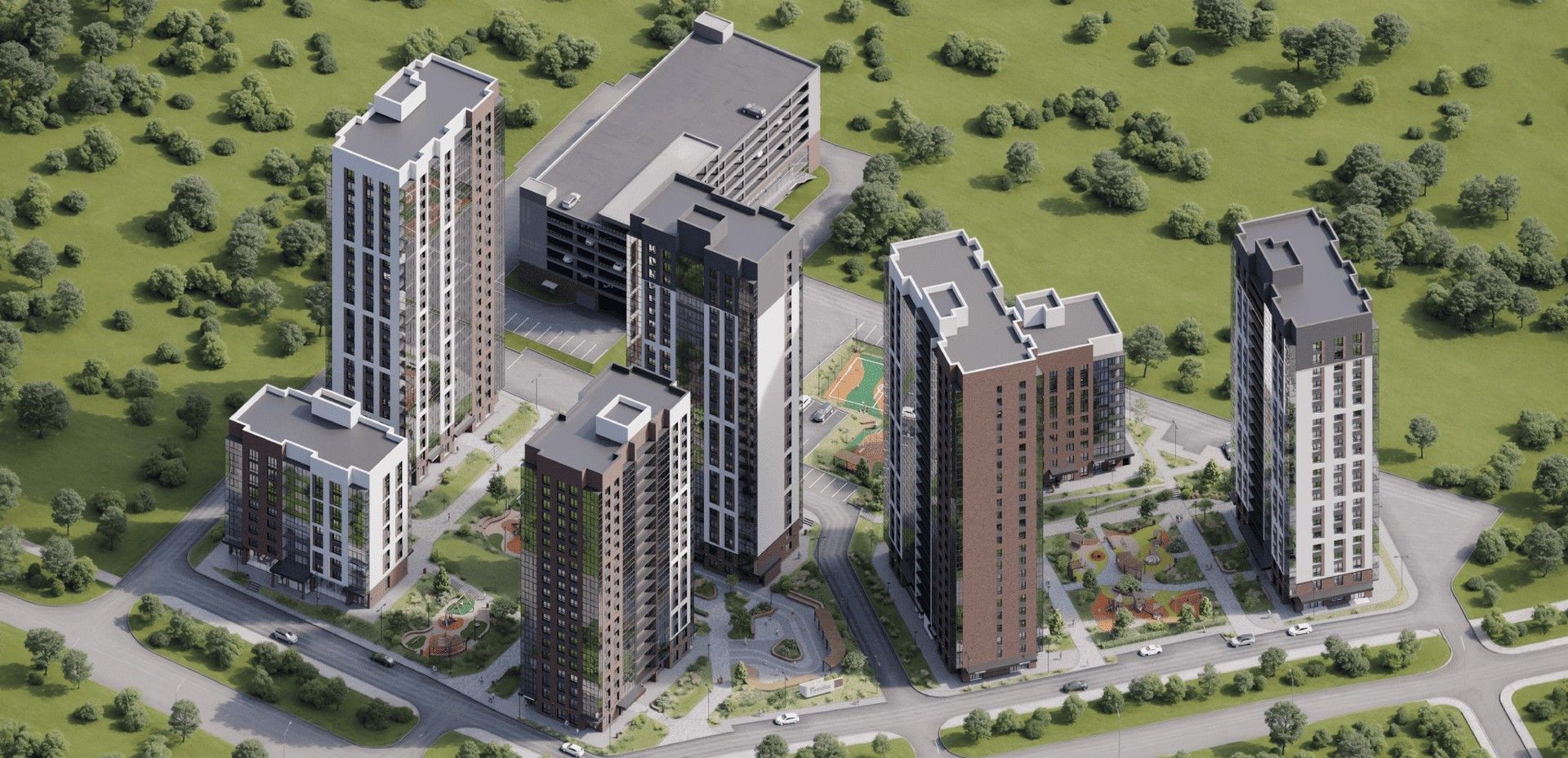 новостройки