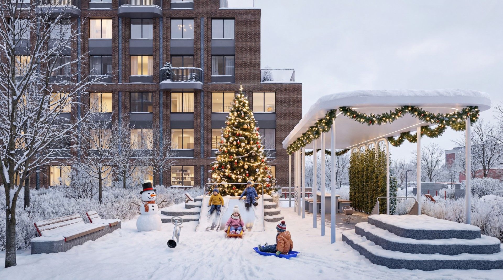 новостройки