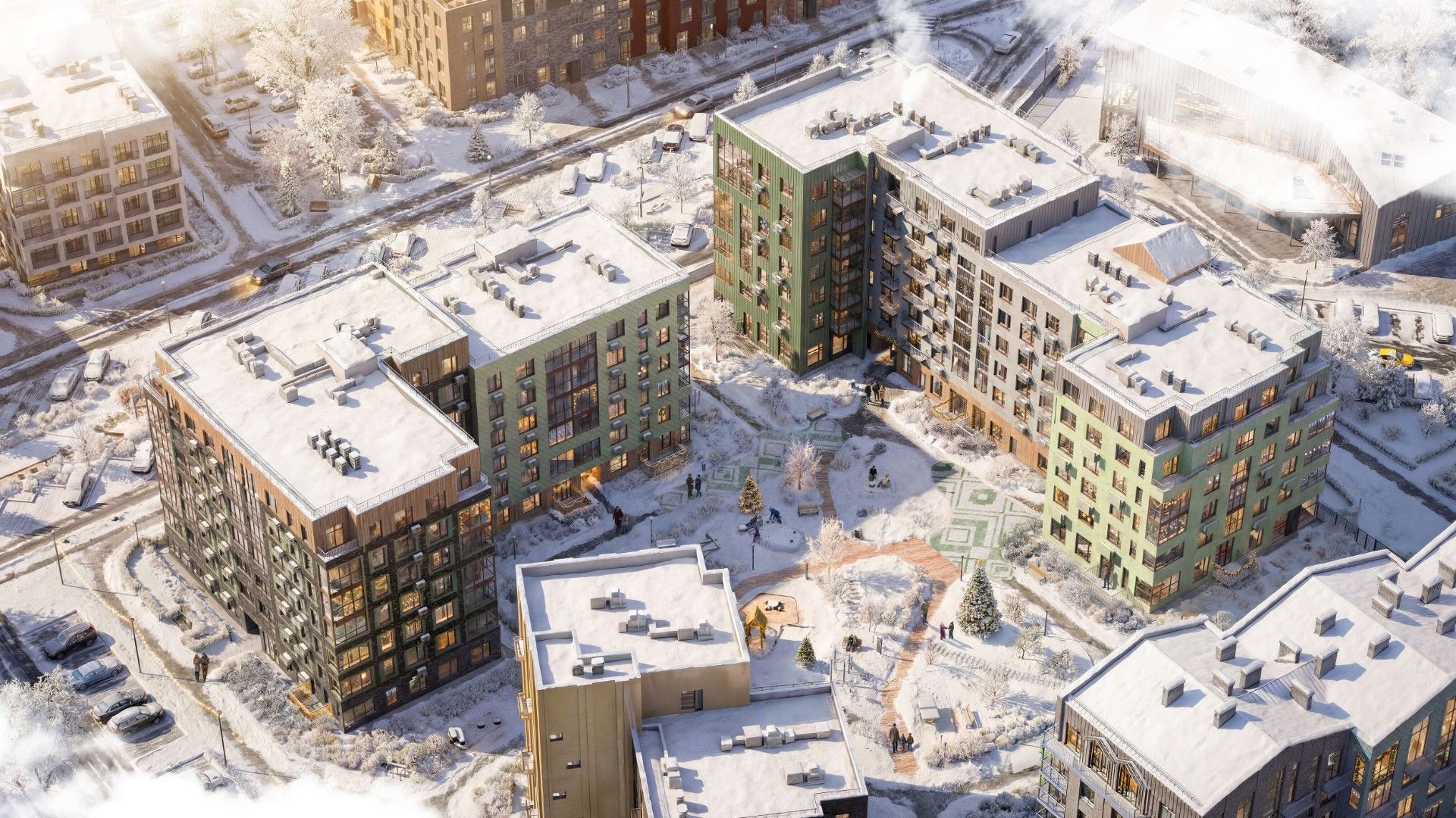 новостройки