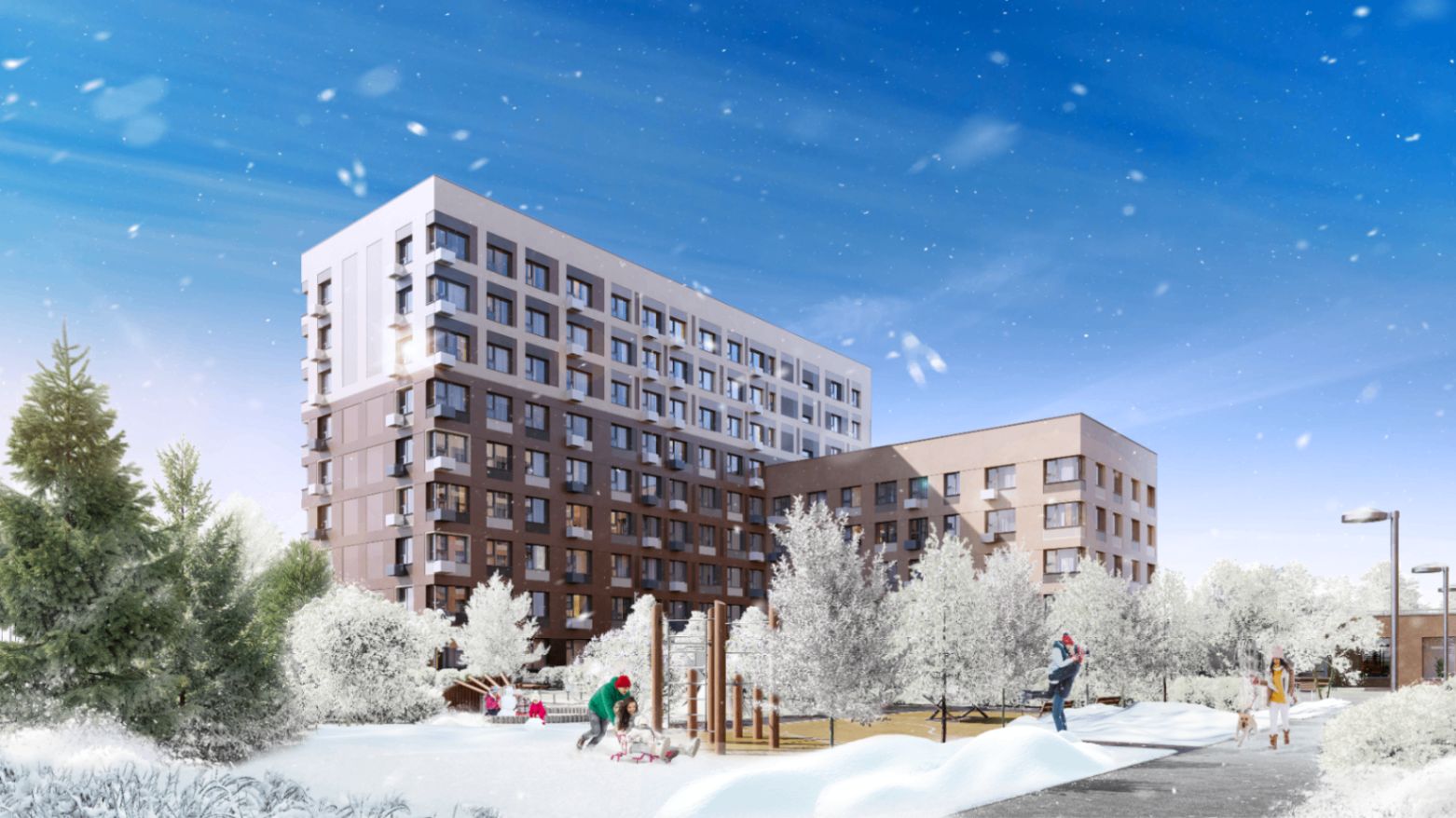 жилой комплекс GloraX Новоселье (Глоракс Новоселье)