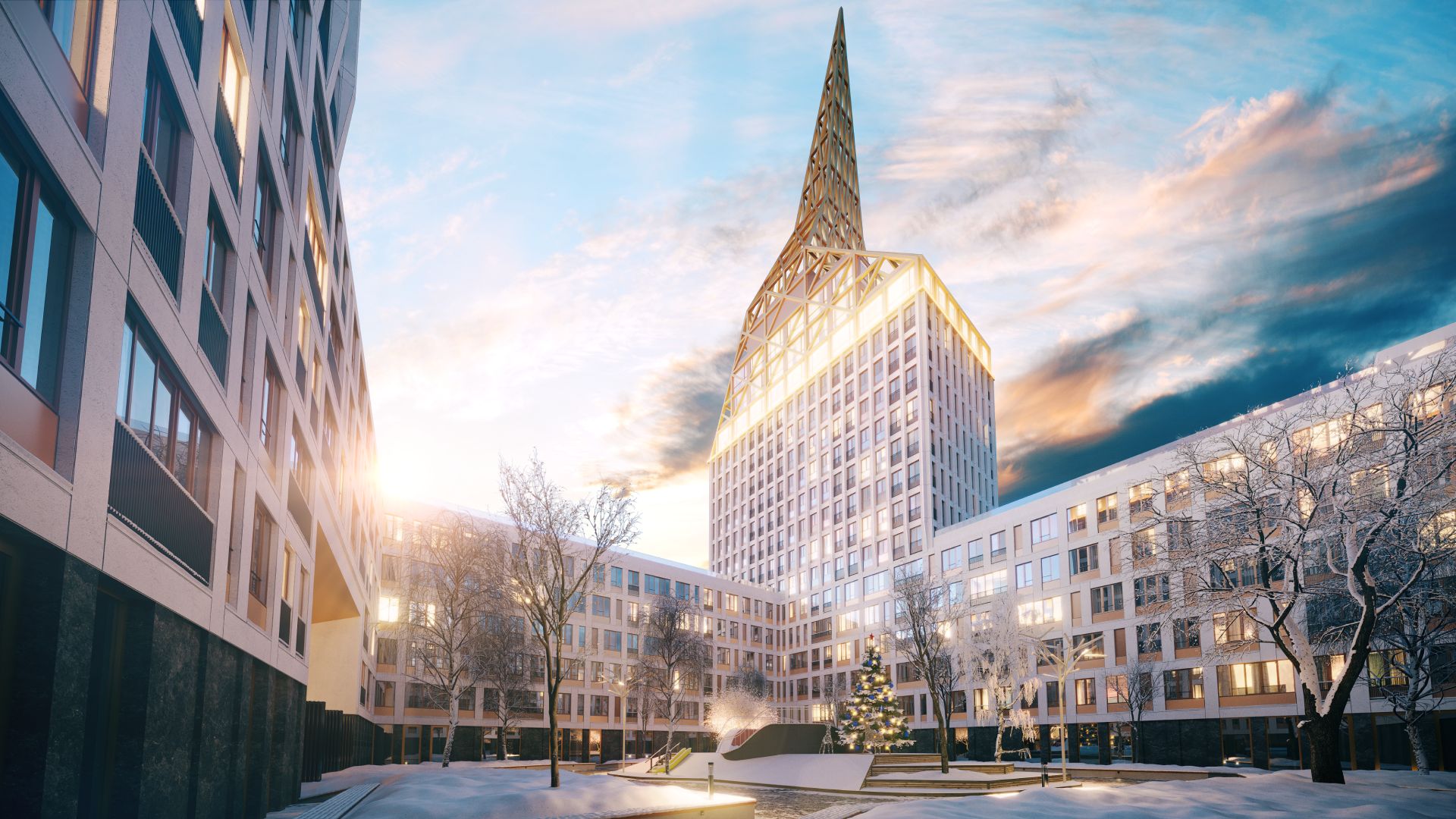 новостройки