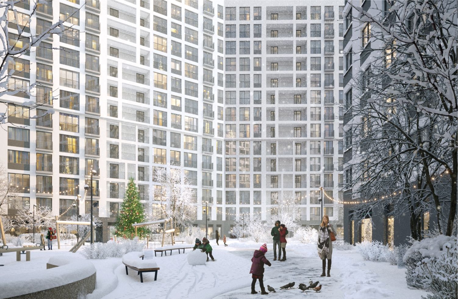 новостройки