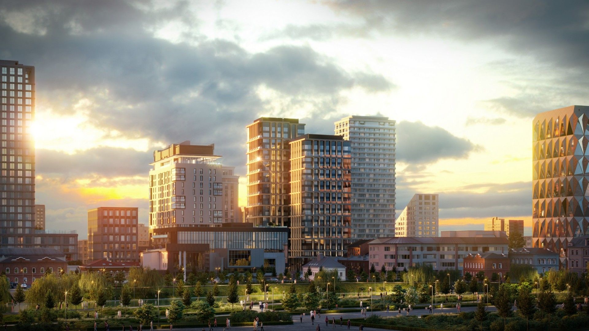 новостройки