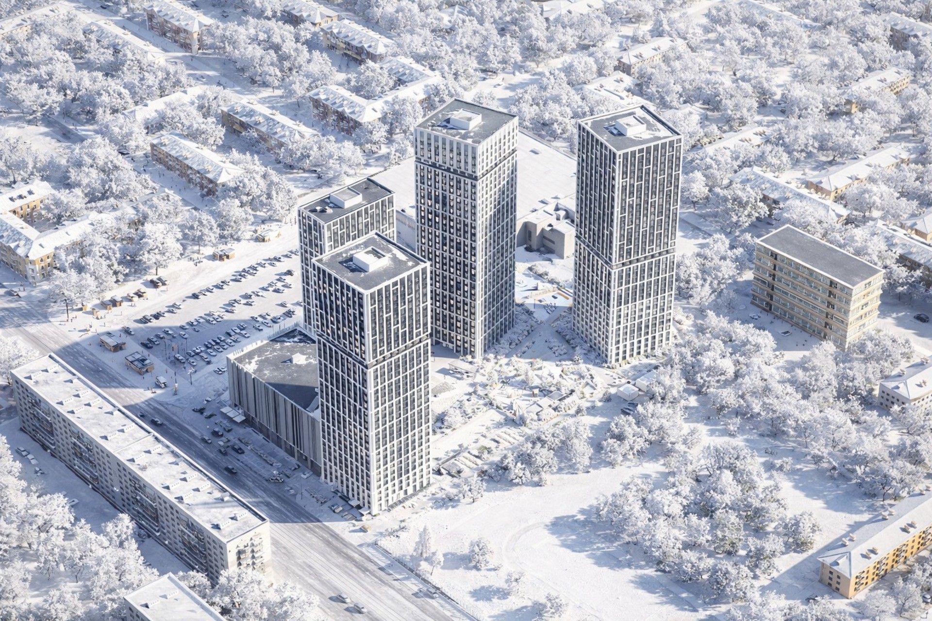 новостройки