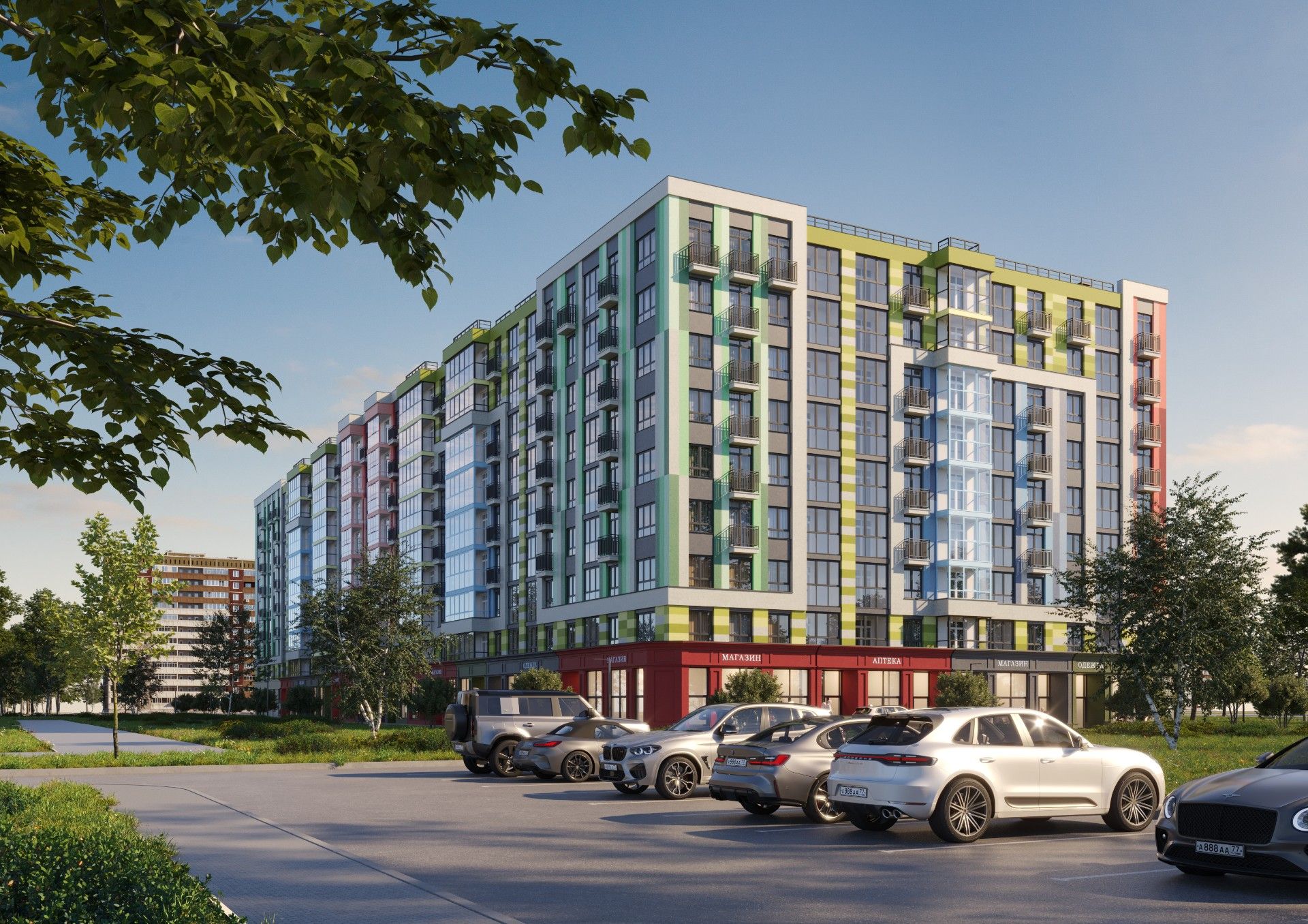 новостройки