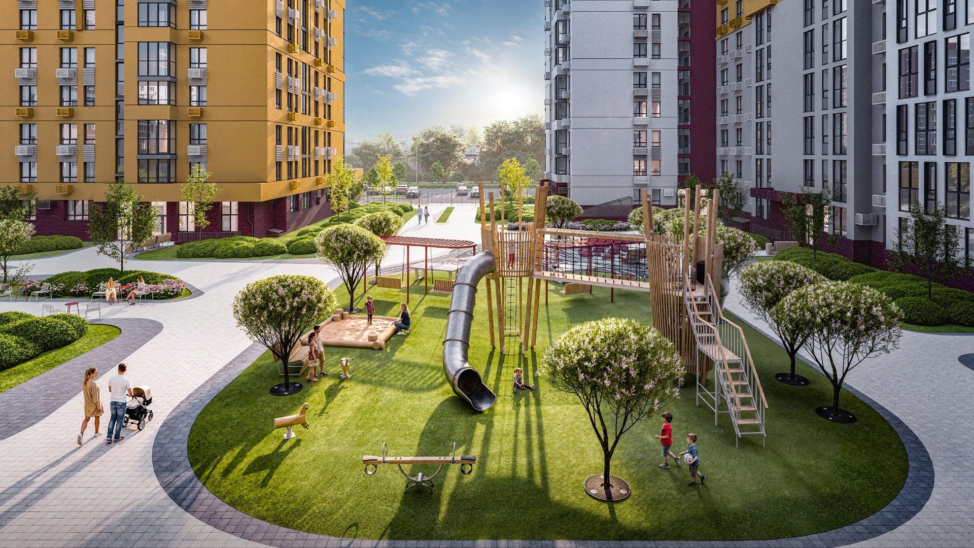 новостройки