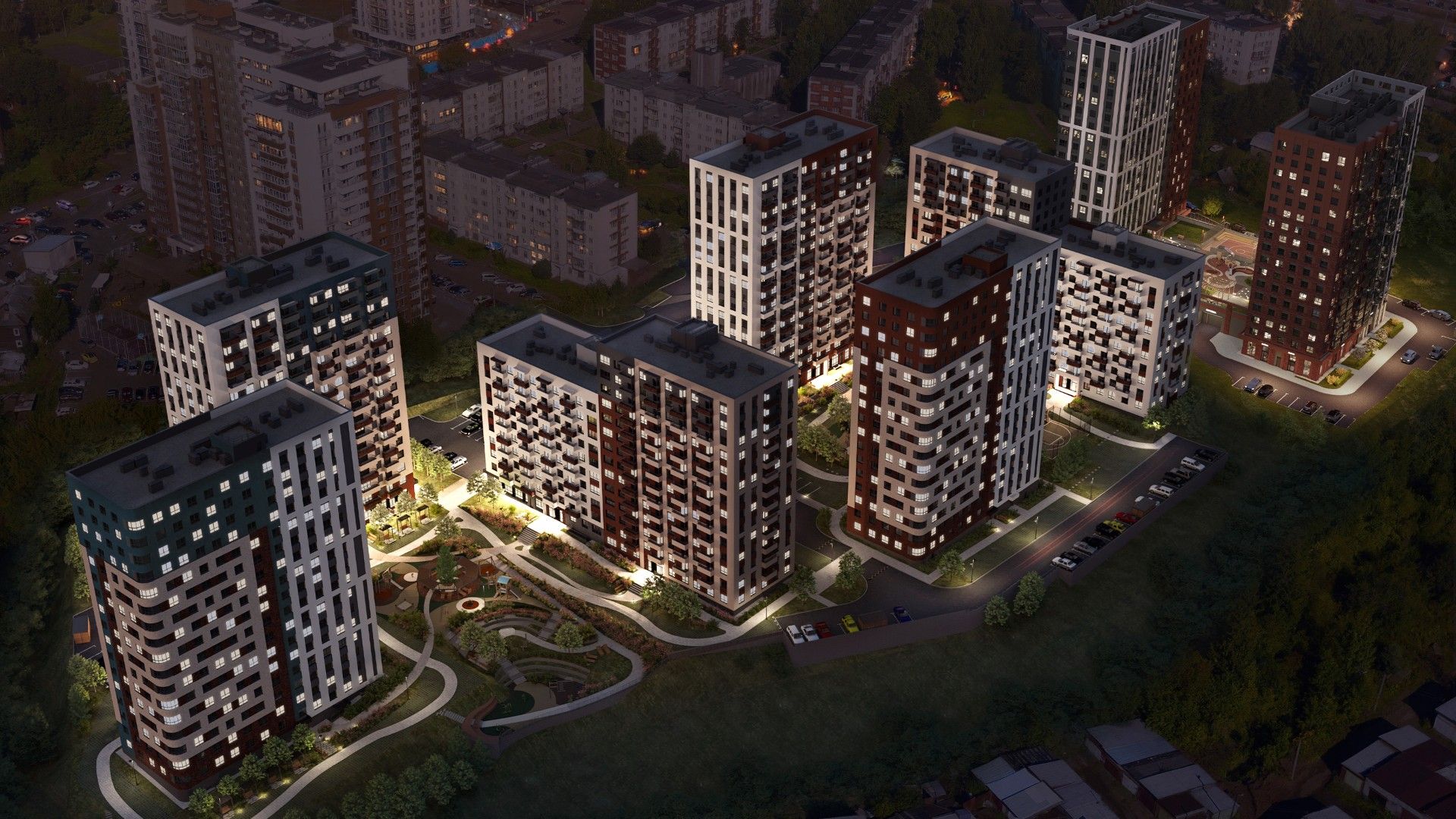 новостройки