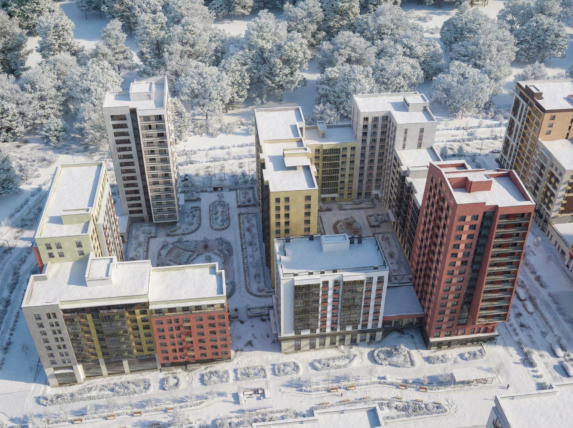 новостройки