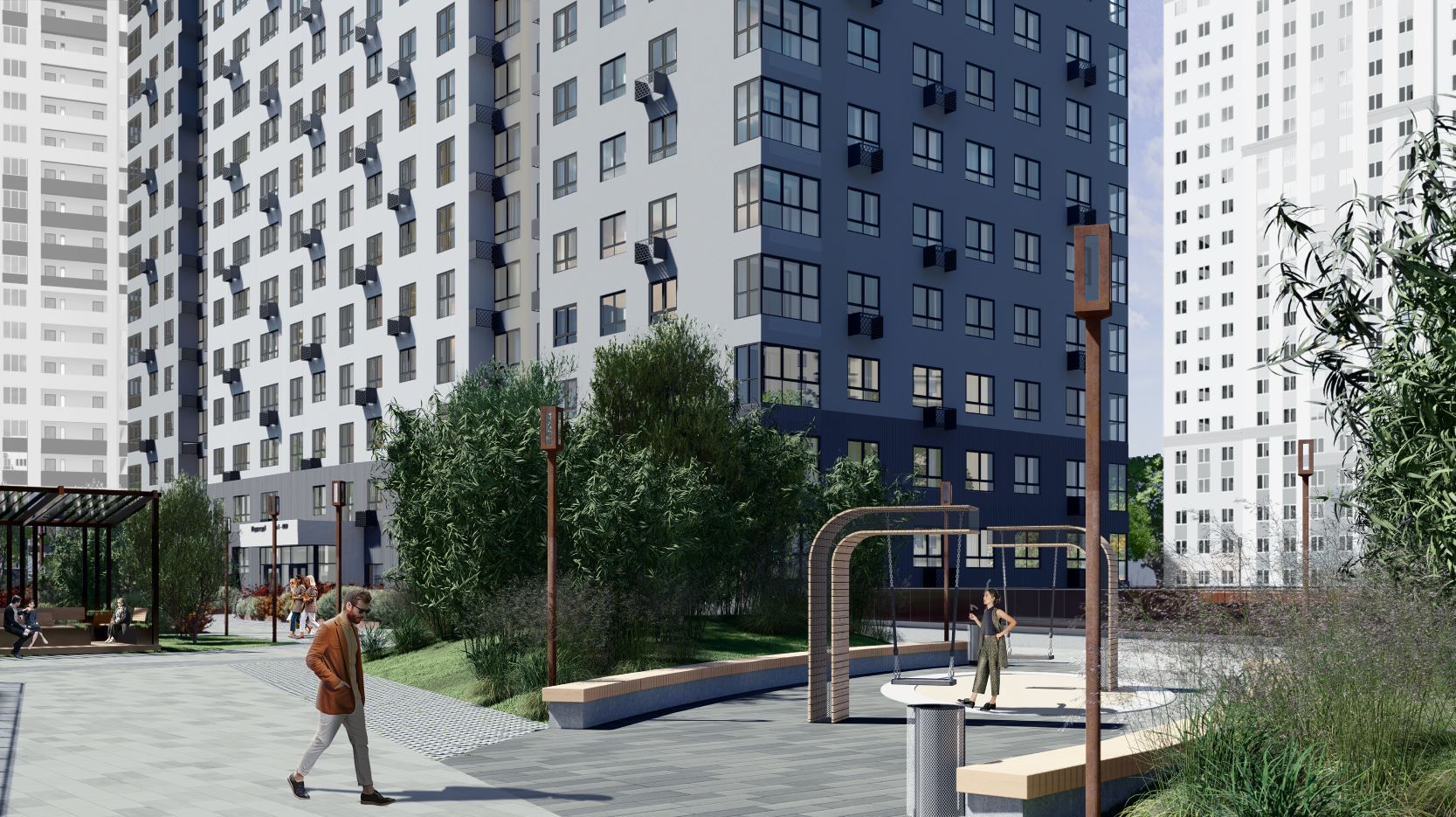 новостройки