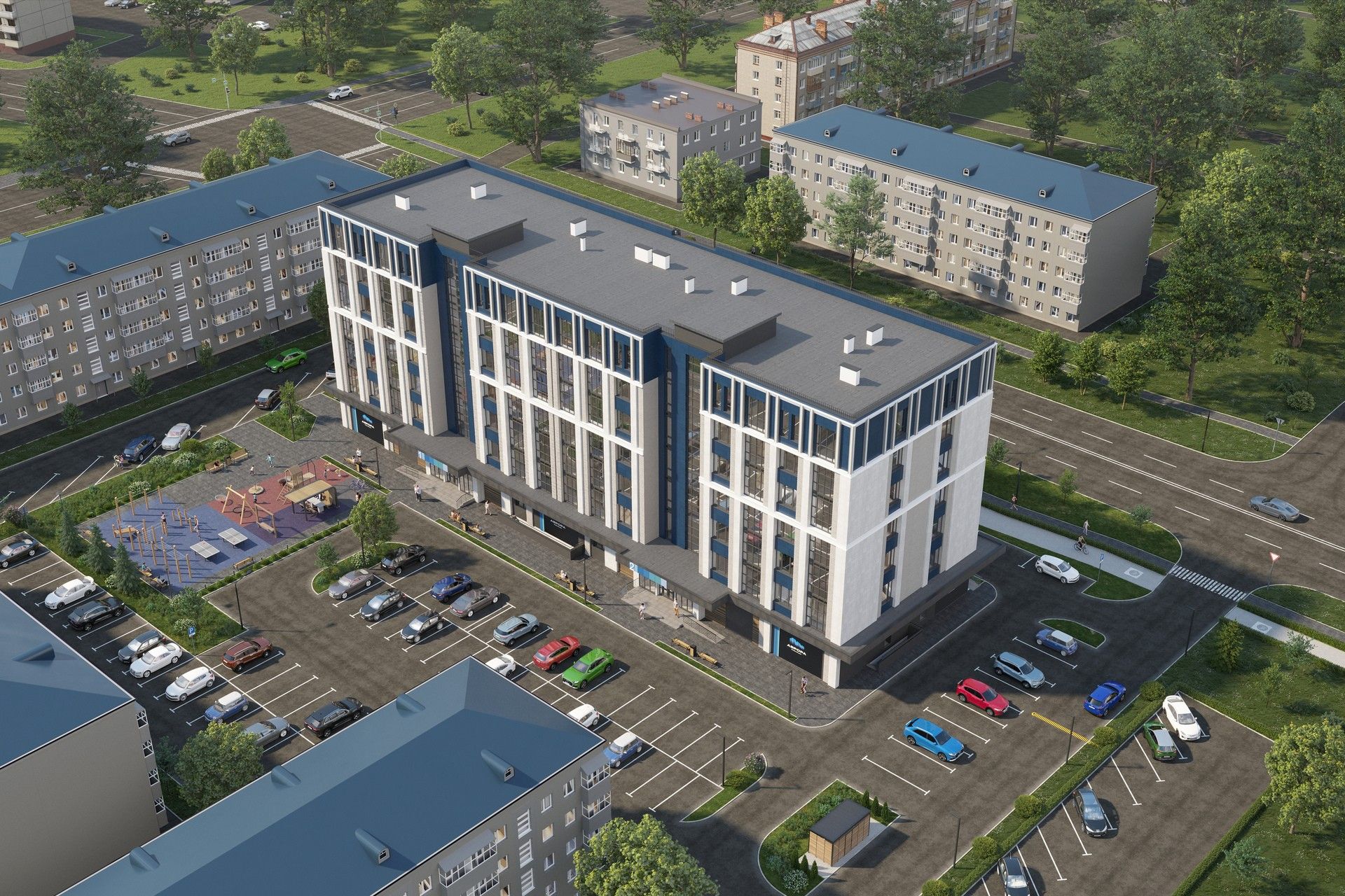 новостройки