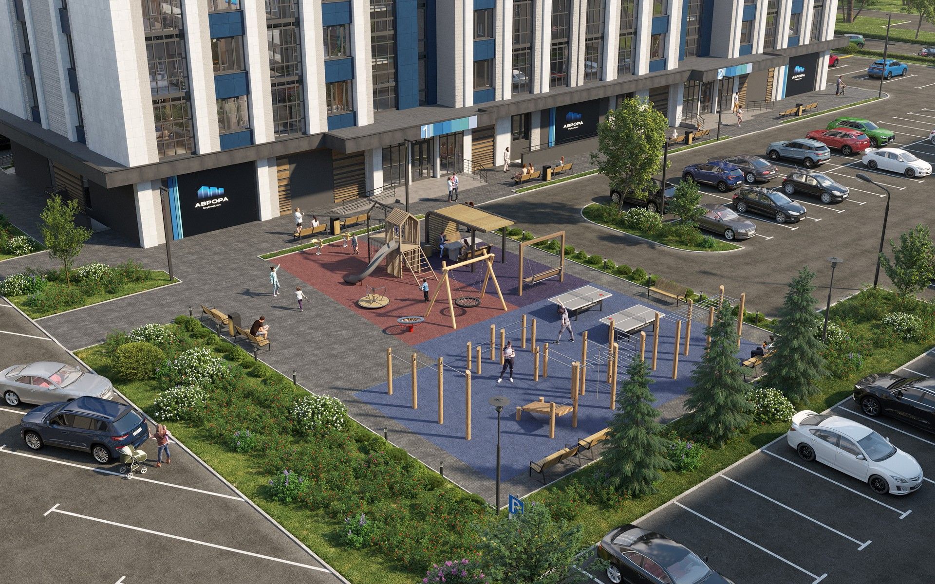 фото ЖК Клубный дом Аврора