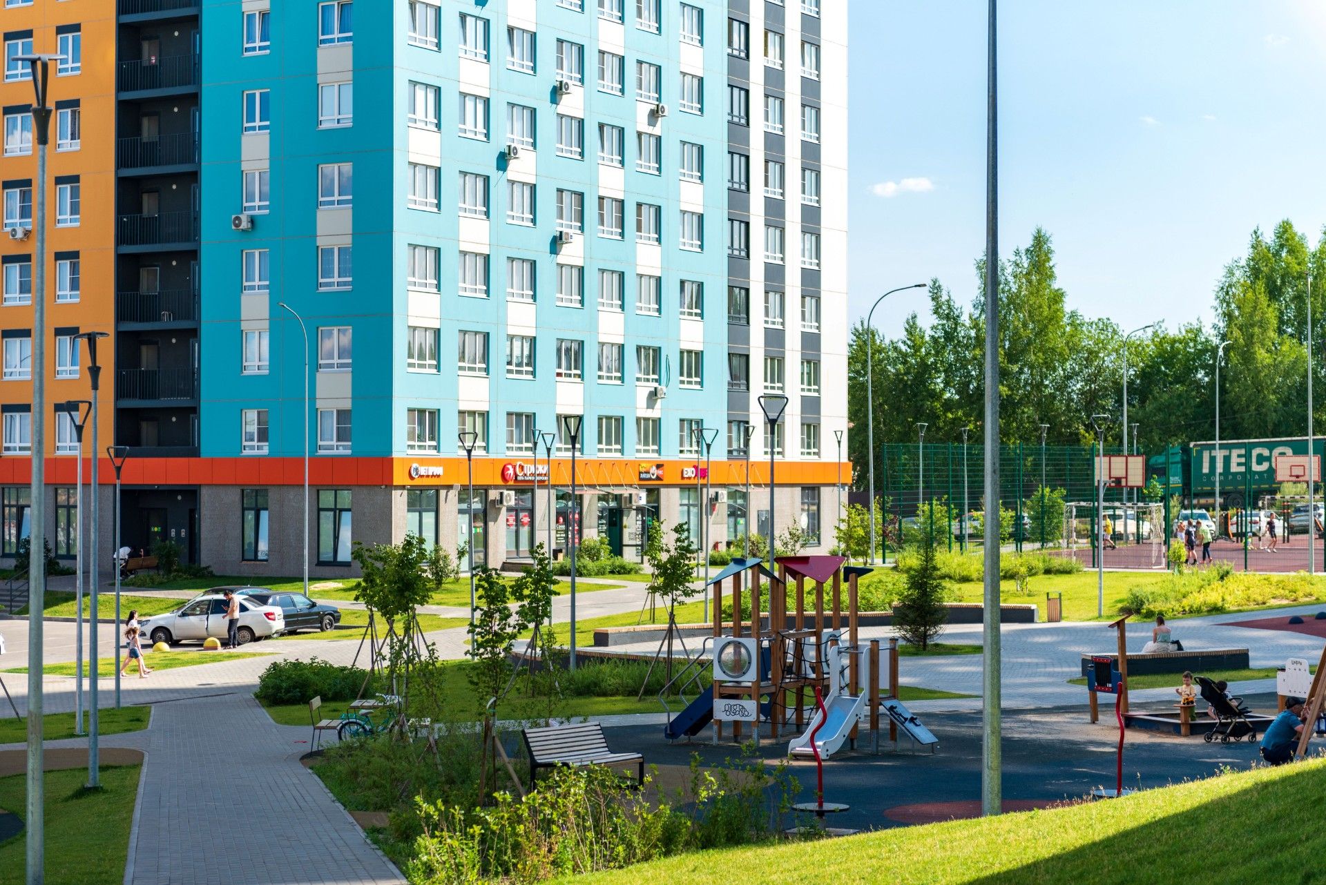 новостройки