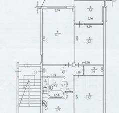 комната 75/40 м², этаж 5