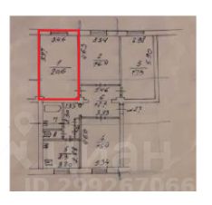 комната 97/21 м², этаж 2