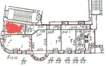 комната 143/15 м², этаж 5