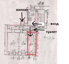 комната 71/13 м², этаж 1