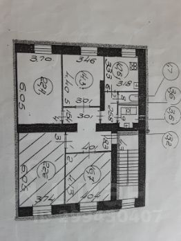 комната 109/17 м², этаж 3