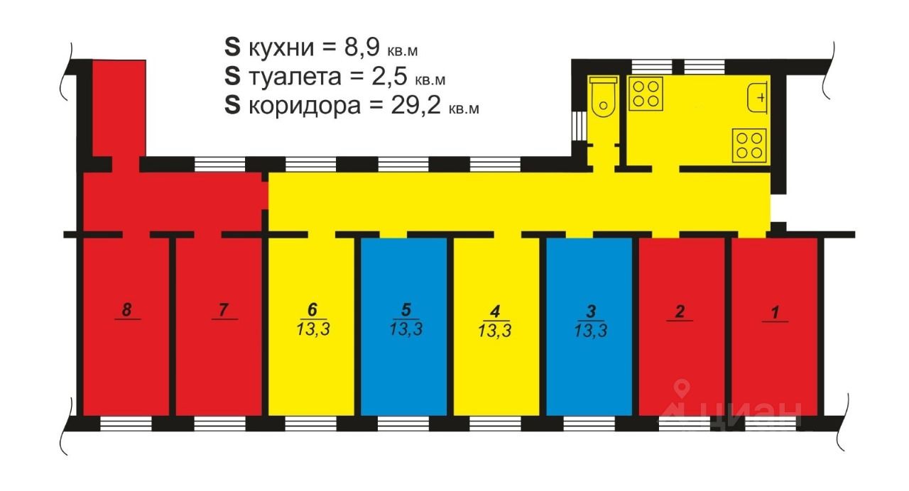 Купить комнату на улице Жака Дюкло в Санкт-Петербурге, продажа комнат во  вторичке и первичке на Циан. Найдено 1 объявление