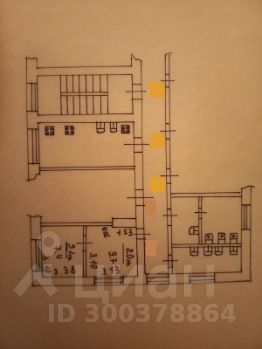 комната 17/17 м², этаж 4