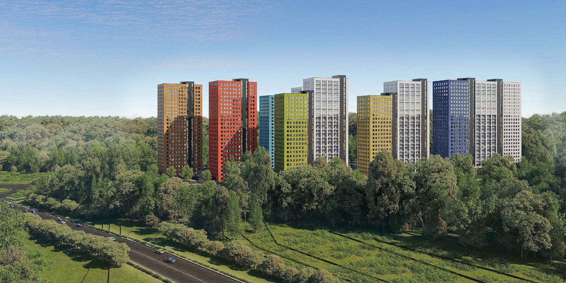 новостройки