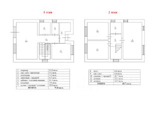 2-этаж. дом 140 м²