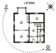 3-этаж. дом 270 м²