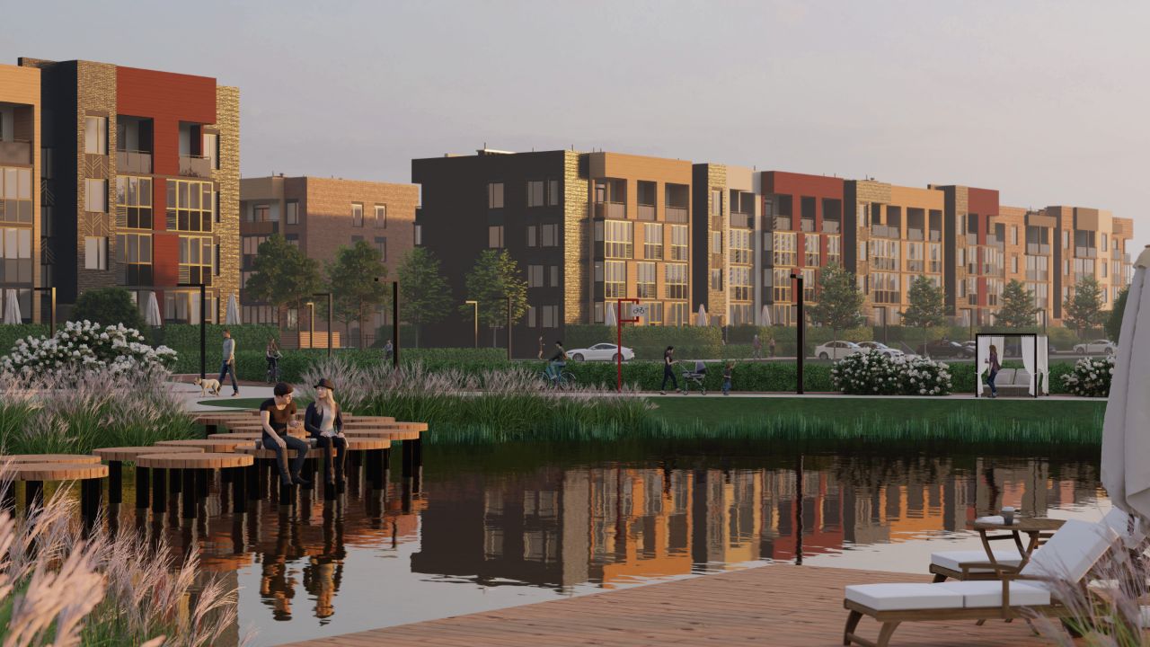 жилой комплекс Кроны и Волны