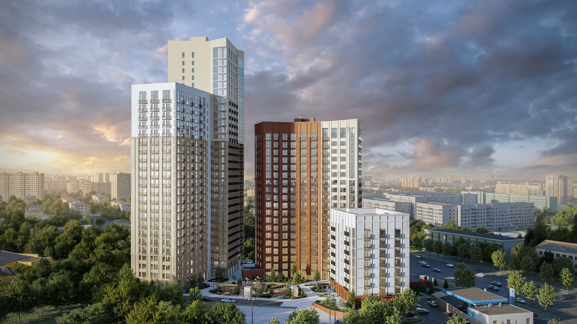 новостройки