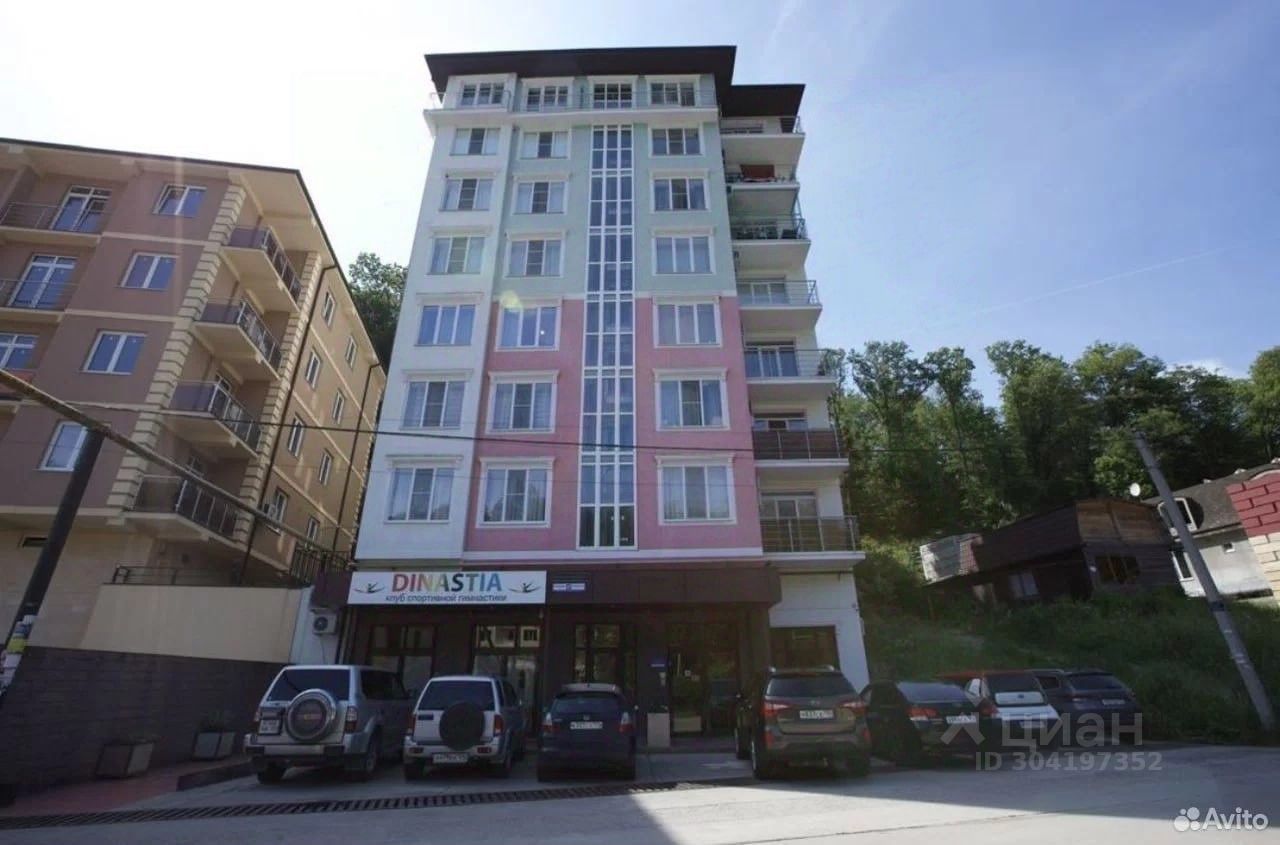 Продажа однокомнатной квартиры 41м² ул. Известинская, 41, Сочи,  Краснодарский край, Адлер жилой район - база ЦИАН, объявление 304197352