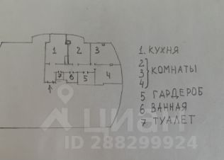 3-комн.кв., 92 м², этаж 2