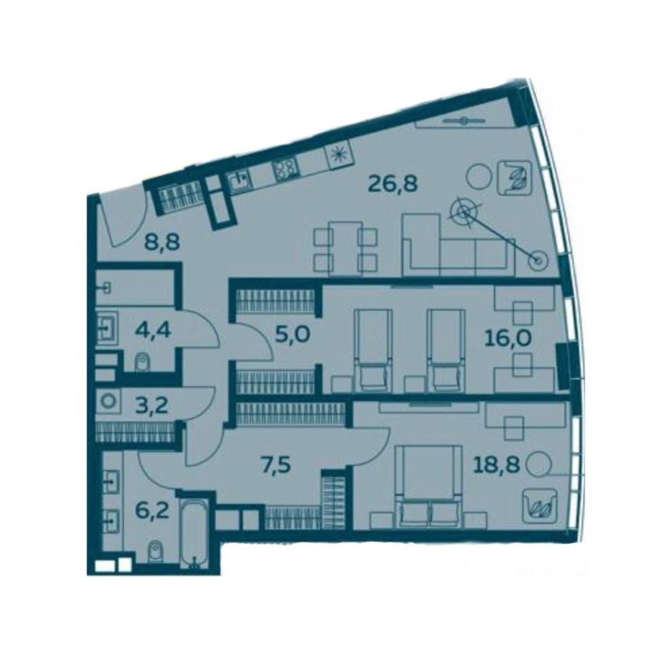 Купить 2 Комнатную Квартиру Метро Беломорская