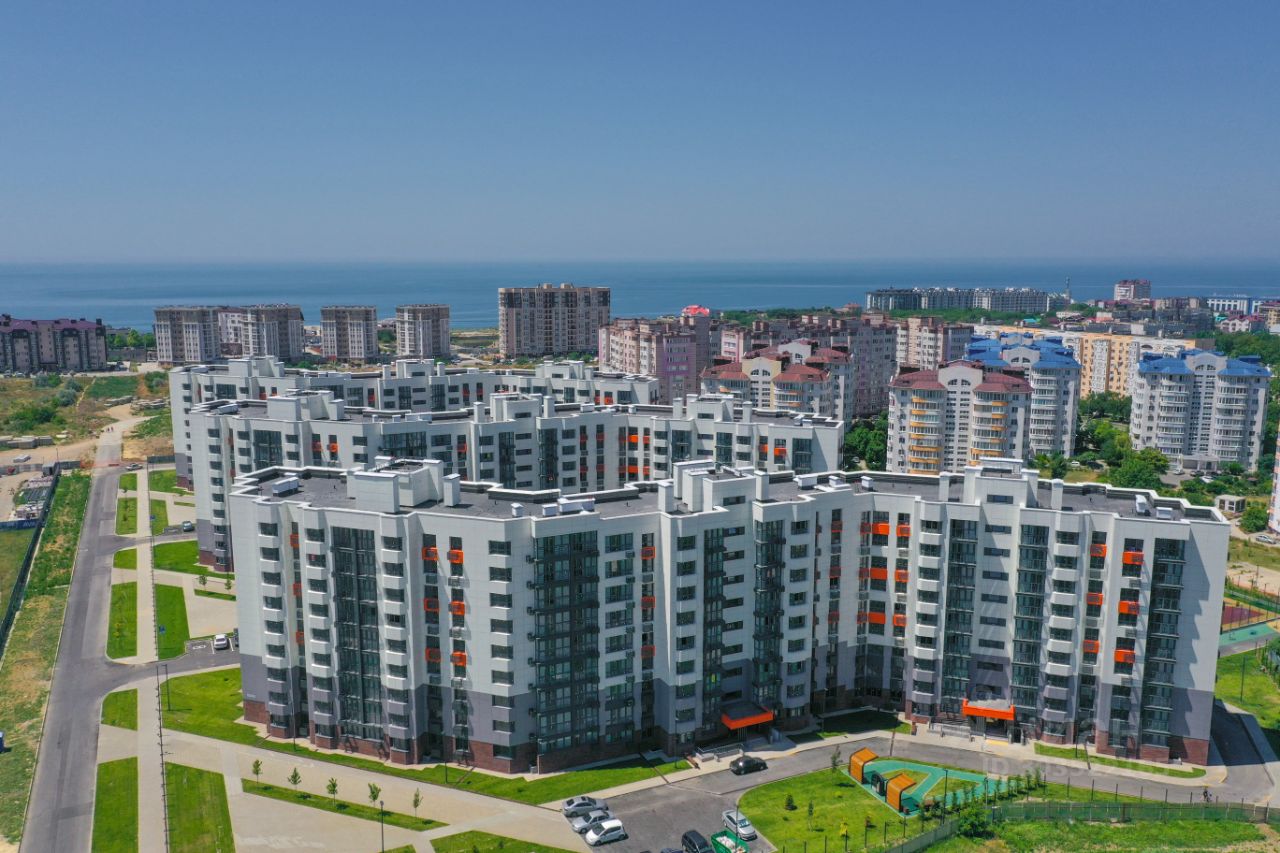 Купить двухкомнатную квартиру 61,6м² ул. Крылова, 13к1, Анапа,  Краснодарский край, Анапский район - база ЦИАН, объявление 303522165