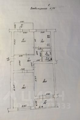 3-комн.кв., 85 м², этаж 5