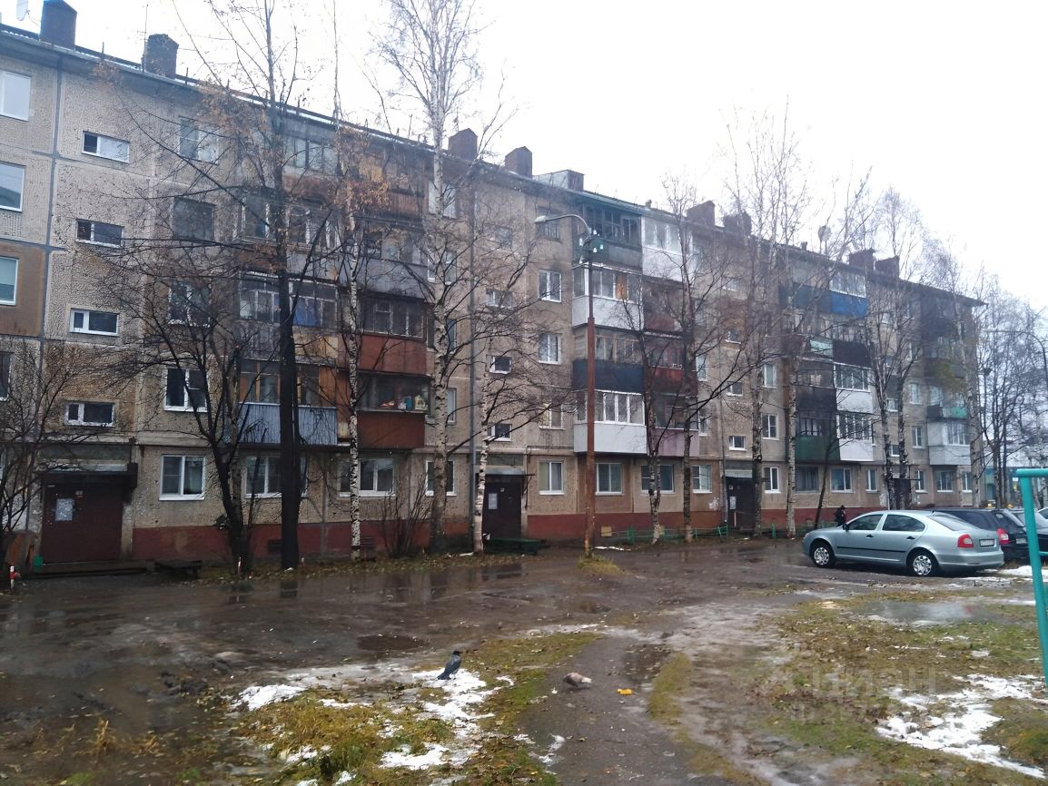 Продаю двухкомнатную квартиру 42,9м² ул. Федота Шубина, 34, Архангельск,  Архангельская область - база ЦИАН, объявление 297762869