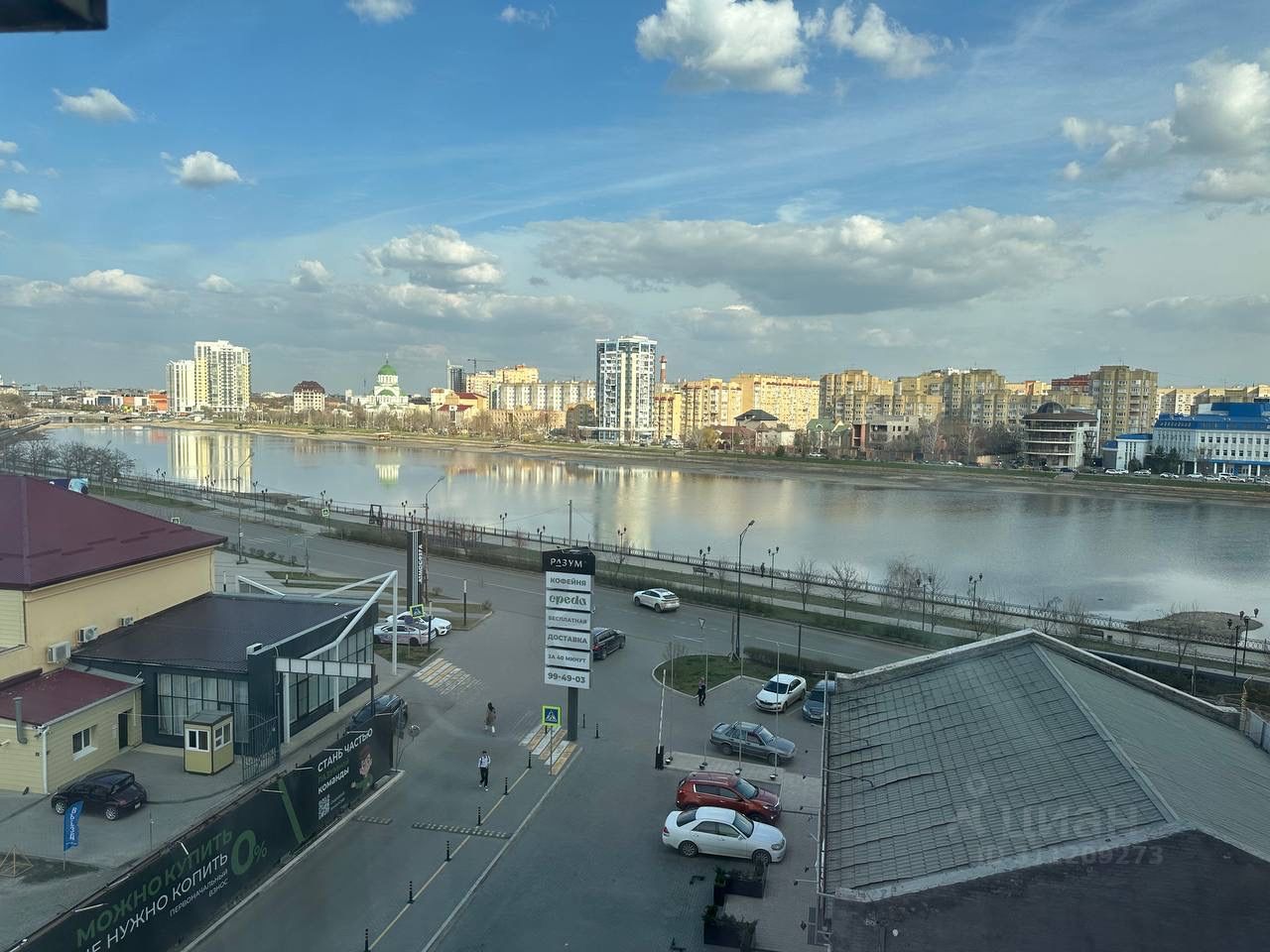 2-к кв. Астраханская область, Астрахань ул. Набережная Приволжского затона, 20В (64.6 м²)