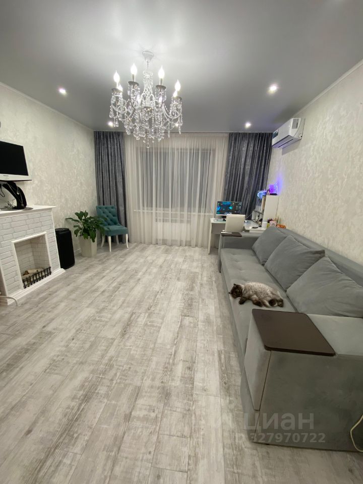 2-к кв. Астраханская область, Астрахань ул. Набережная реки Царева, 83 (74.0 м²)