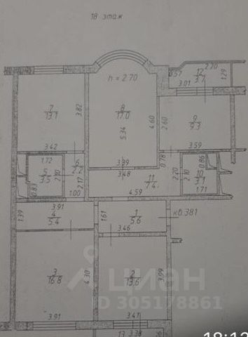 4-комн., 100 м², 18/22 этаж