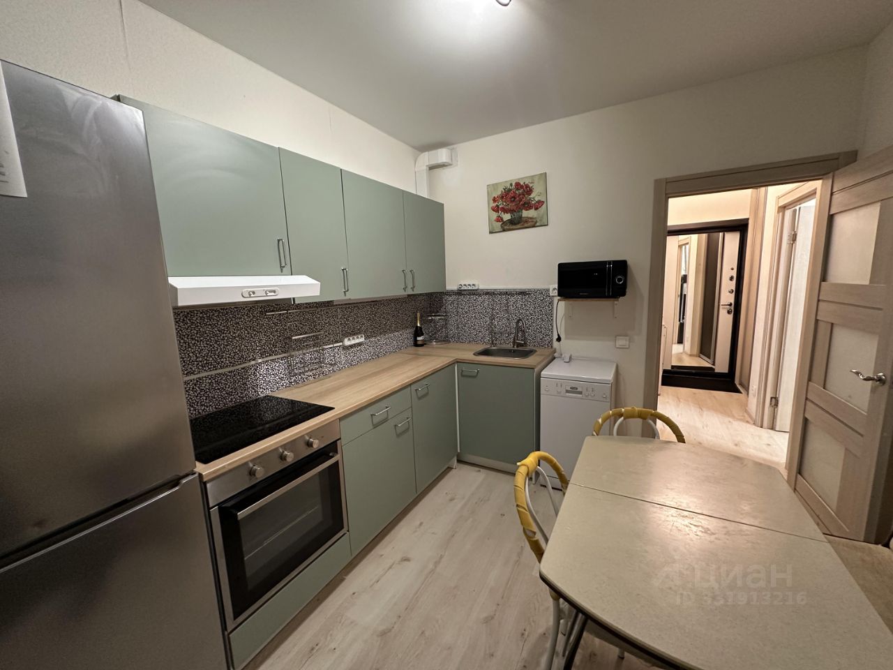 1-комн. кв., 10/23 этаж, 35 м² — 32 000 ₽/мес., метро Ольгино