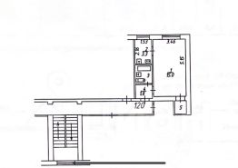 1-комн.кв., 24 м², этаж 4