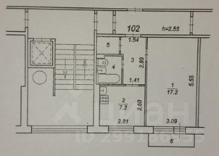 1-комн.кв., 34 м², этаж 8