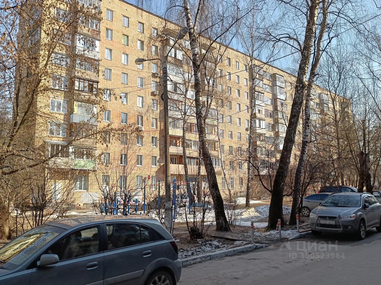 Продажа трехкомнатной квартиры 57,1м² ул. Орджоникидзе, 4, Балашиха,  Московская область, Балашихинский район, Балашиха городской округ, м.  Щёлковская - база ЦИАН, объявление 300523984