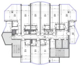 апарт. своб. план., 30 м², этаж 11