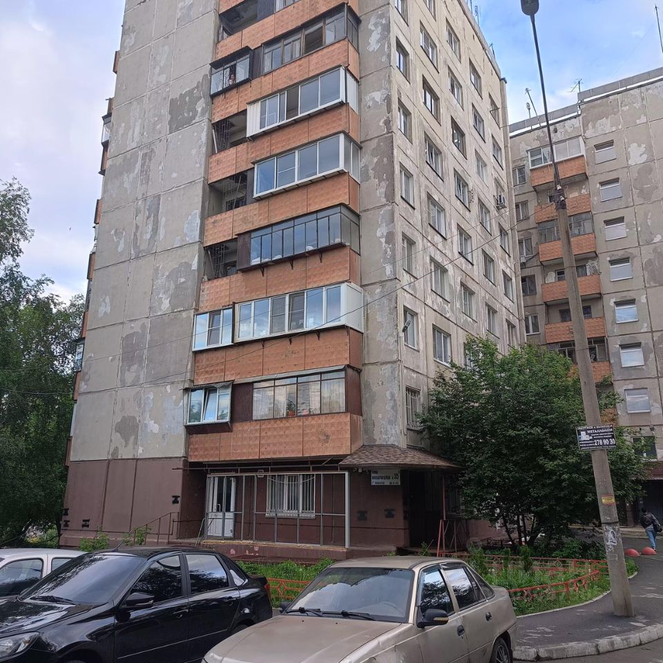 Продажа двухкомнатной квартиры 48,6м² ул. Молодогвардейцев, 35А, Челябинск, Челябинская  область - база ЦИАН, объявление 303087505