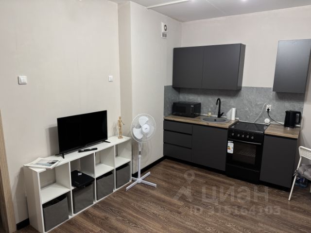 Студия, 23,5 м², 14/18 этаж