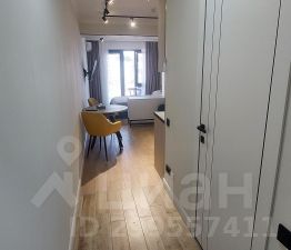 апарт.-студия, 44 м², этаж 3