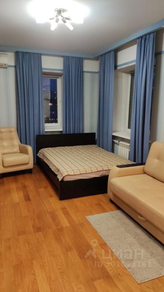 Аренда однокомнатной квартиры 45.1м² Лихачевское ш., 14к1, Долгопрудный ...