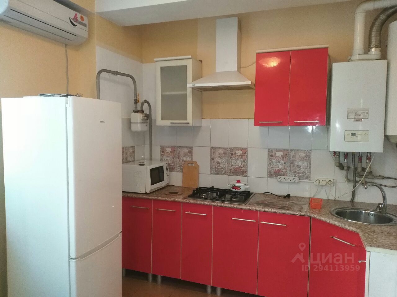 Продажа двухкомнатной квартиры 46м² ул. Гончарова, 6/4, Сочи, Краснодарский  край, Донская микрорайон - база ЦИАН, объявление 294113959