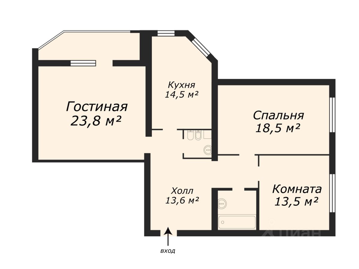 Купить квартиру на улице Угрешская в городе Дзержинский, продажа квартир во  вторичке и первичке на Циан. Найдено 98 объявлений