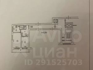 2-комн.кв., 49 м², этаж 9